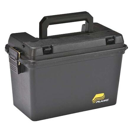 Plano 161298 Tool Box, Plastic, Black, 15 In W X 8 In D X 10 In H