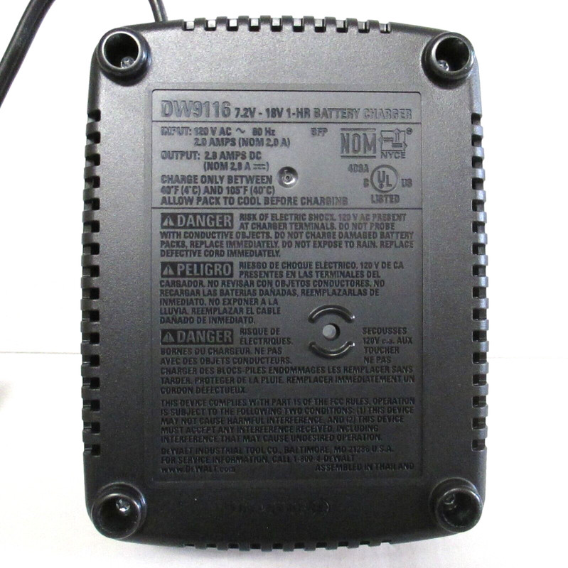 NEW Genuine DeWalt 18V Volt OEM XRP DC9096 Battery + DW9116 1-Hr Charger Set NIB gallery
