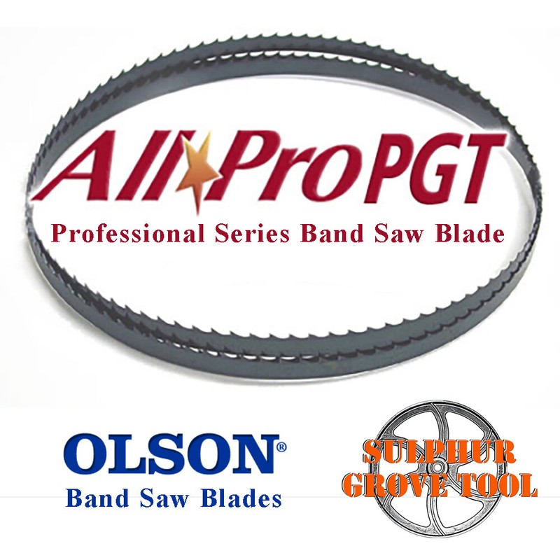 80"Olson AllPro PGT Band Saw Blade 1/8" .025" 14 REG APG70380 Made In USA
