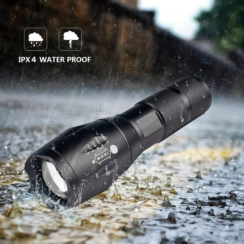 Super Bright Tactical Military LED Flashlight flash light super high LUX! gallery
