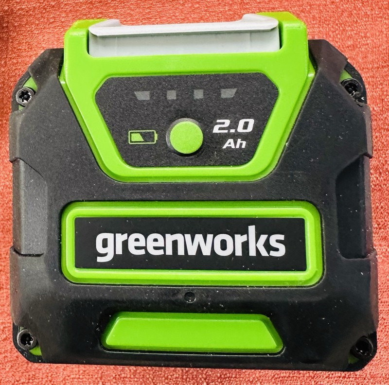 Genuine OEM Greenworks 40V 2.0Ah Lithium-Ion Battery - Brand New gallery