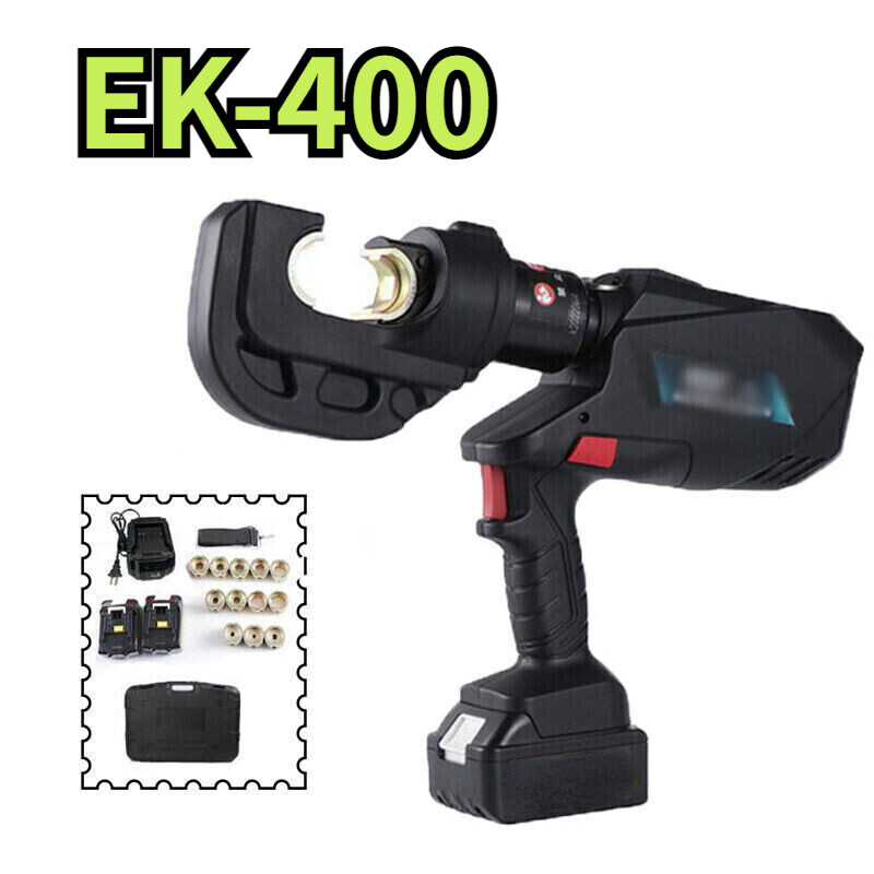 EK-400 Rechargeable 42mm 18V Cable Electric Hydraulic Pliers Crimping Tool 120KN