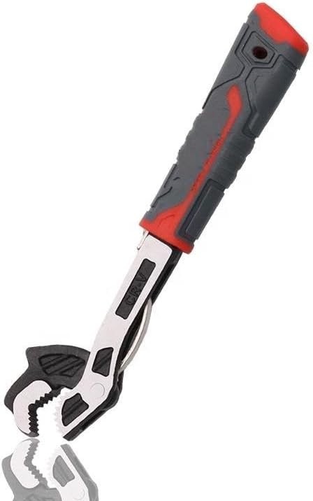 Self Adjusting Locking Wrench Multifunctional Universal Adjustable Pipe Wrench gallery