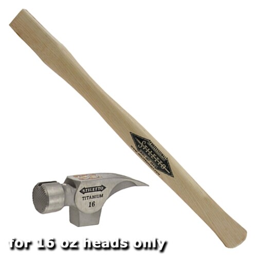 Stiletto STLHDL-MHS 18″ Curved Replaceable Handle with Wedges (Fits 6 oz. Only)