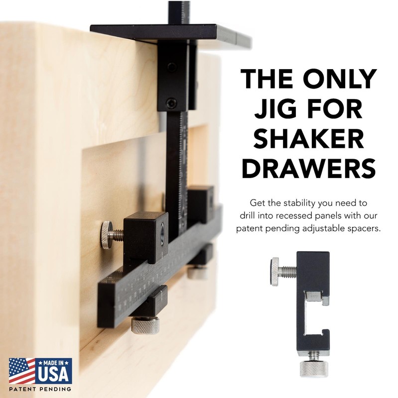 TRUE POSITION TOOLSCabinet Hardware Jig for Installation of Handles and Knobs