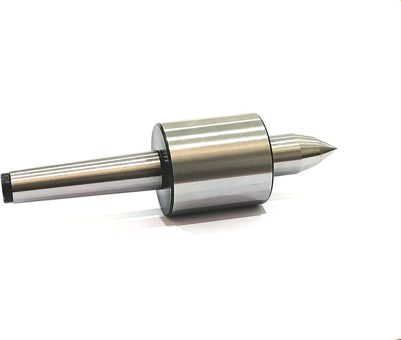 Buyohlic Double Bearing Lathe Pipe Cum Revolving Center Plain Body- 2MT (Under gallery