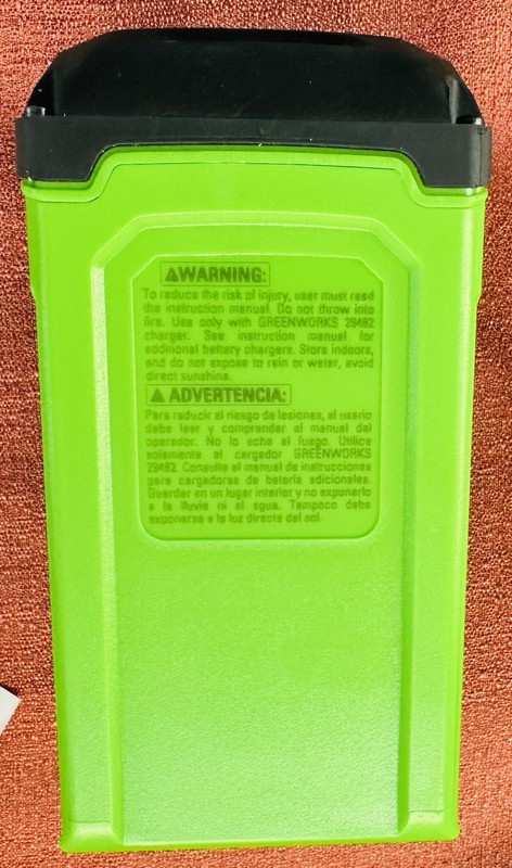 Genuine OEM Greenworks 40V 2.0Ah Lithium-Ion Battery - Brand New gallery