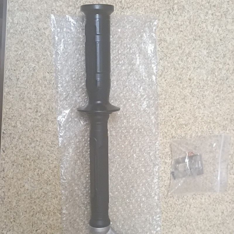 DEWALT Side Handle & Belt Clip Replacement Parts Black Silver Plastic Metal gallery