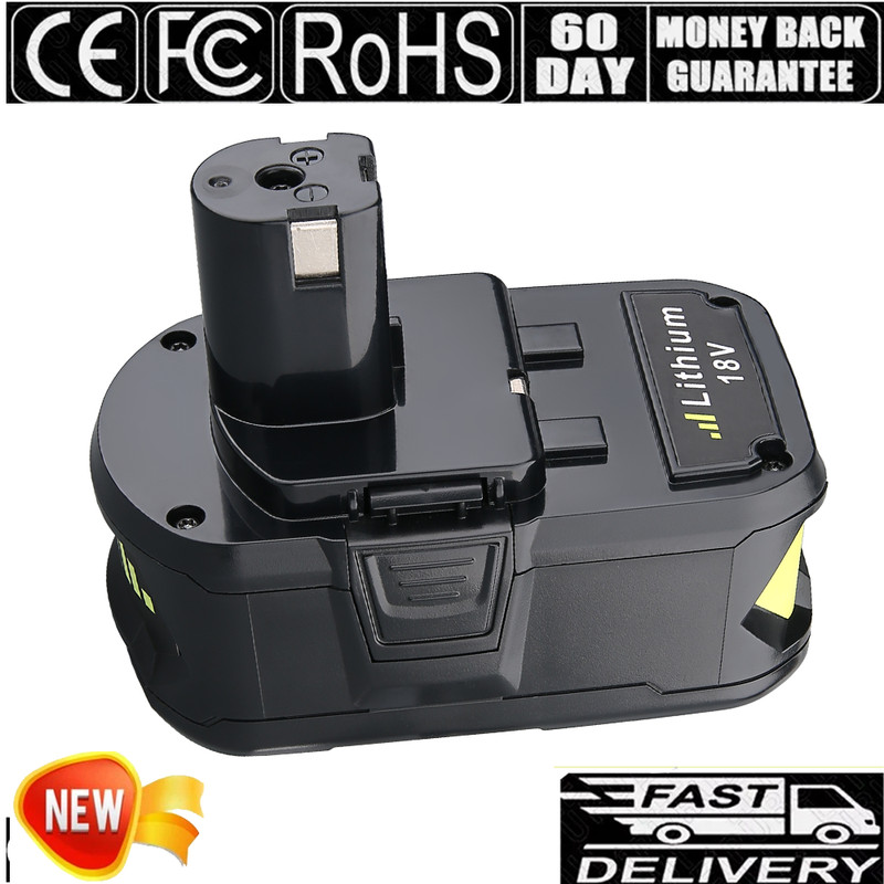 5.0Ah 18V Battery P108 One Plus For RYOBI 18 Volt High Capacity Lithium-Ion New