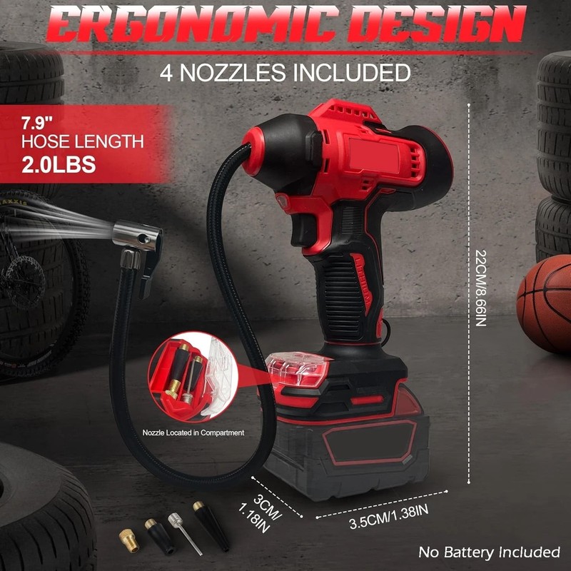 For Milwaukee 18V Cordless Air Inflator 160 PSI Tire Pump w/Digital Display NEW gallery