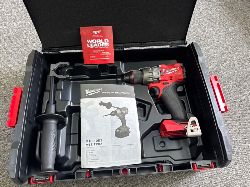 Milwaukee M18 FPD3 BL 18V Keyless 13mm 2100Rpm 33000Bpm 158Nm 4 lbs *Bare Type*