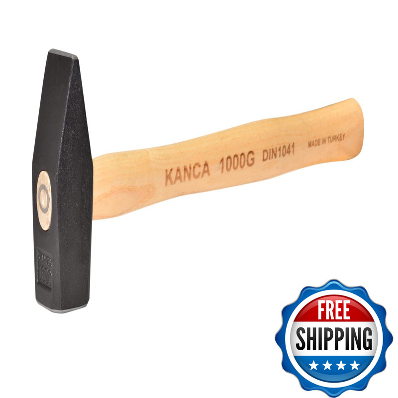 Kanca Ham-1500 Machinist Hammer Blacksmith Hammer Ash Wood Handle Hand Tools