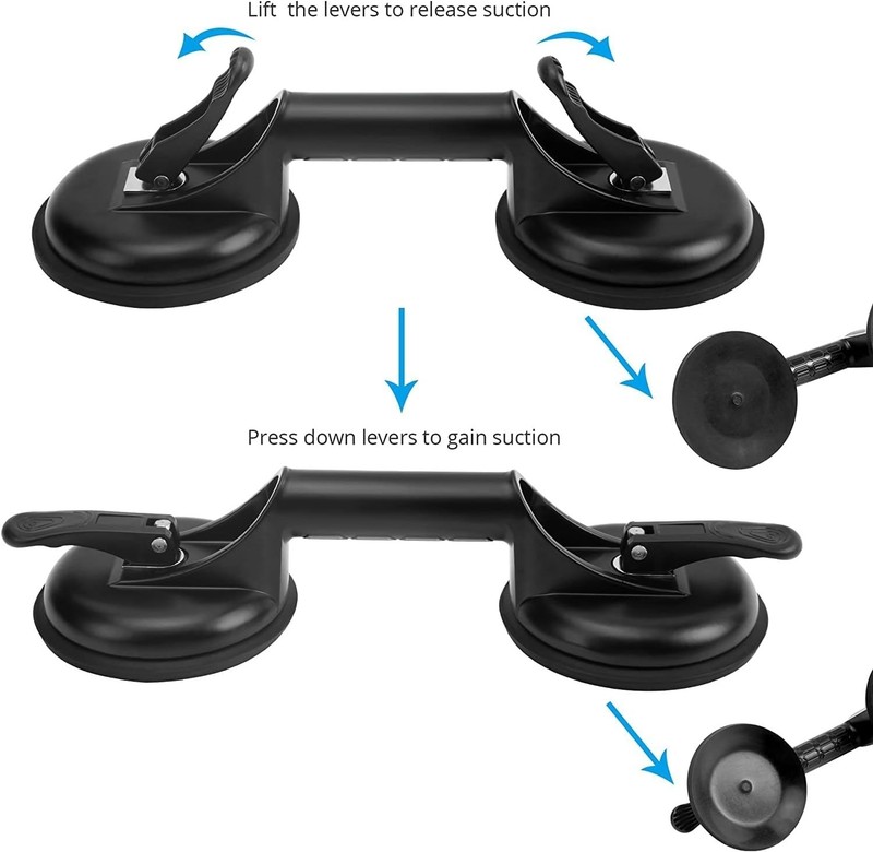 Floor Gap Fixer Tool for Laminate Floor Gap Repair Include Suction Cup and Ma... gallery