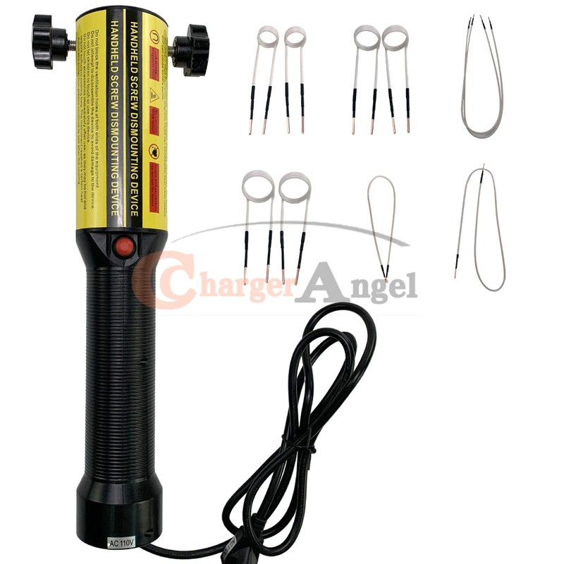 Magnetic Induction Heater Kit 1200W 110V Flameless Bolt Heater Tool 10 Coils US