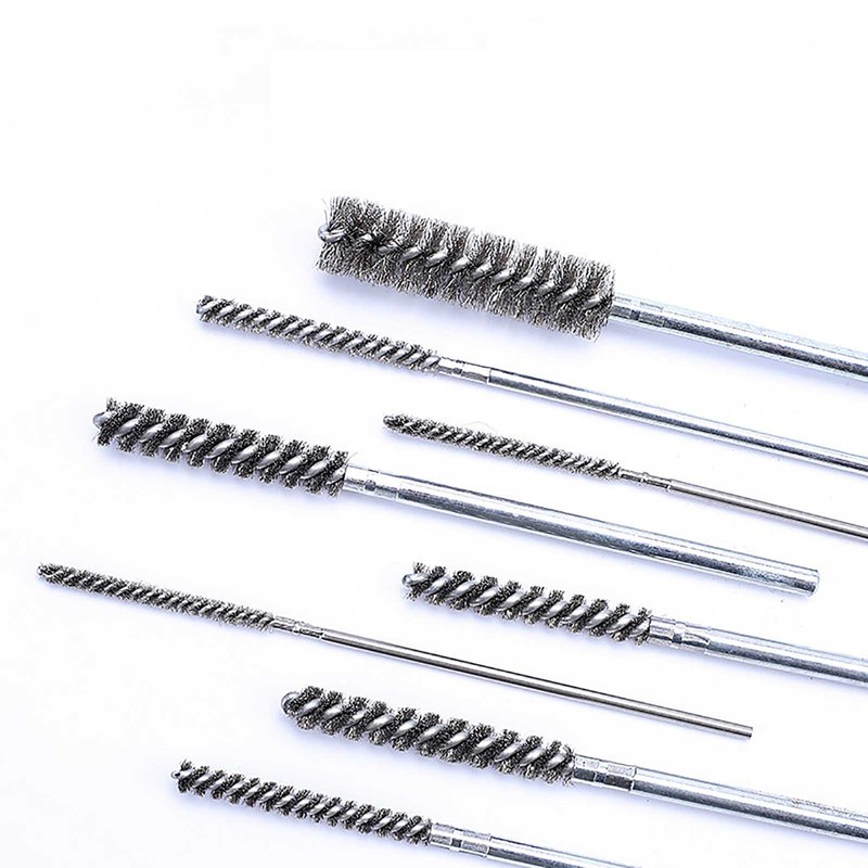 2.1mm-100mm Diameter Stainless Steel Bore Brush Wire Brush For Rotary Tool Drill gallery