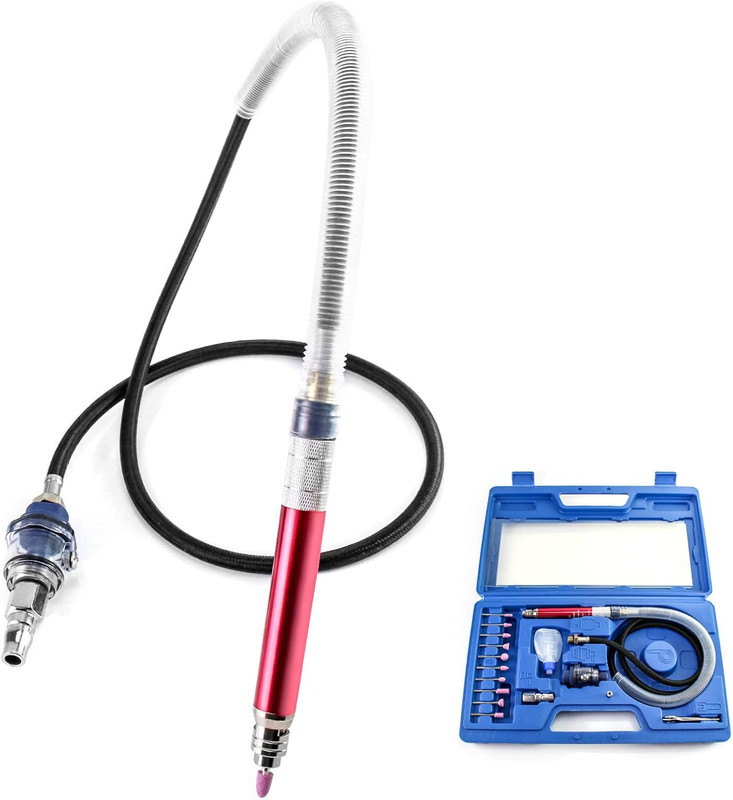 Air Micro Grinder, 1/8″ Mini Pencil Polishing Cutting Tool Pneumatic Pencil Die
