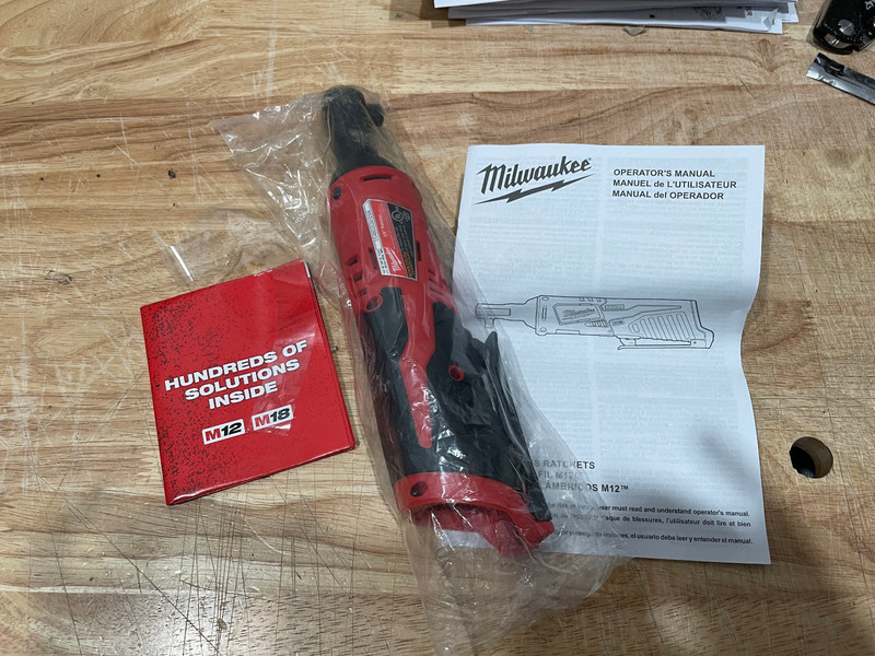 Milwaukee 2457-20 M12 3/8" Drive Cordless Ratchet (Tool Only NOT in the BOX ) gallery