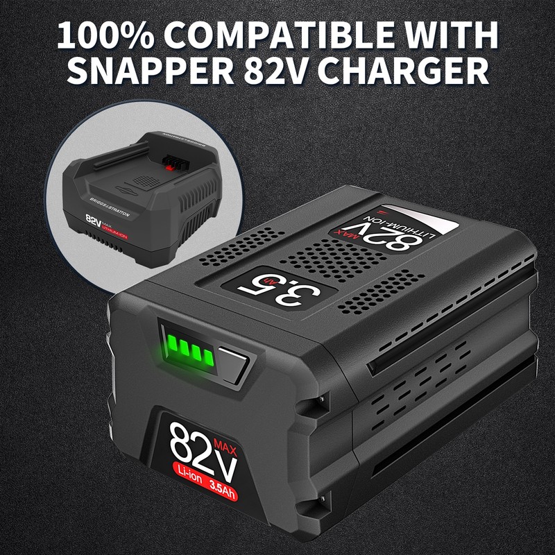 2X 3.5Ah For Snapper XD 82V Battery Briggs & Stratton 1760266 BSB2AH82 BSB4AH82 gallery