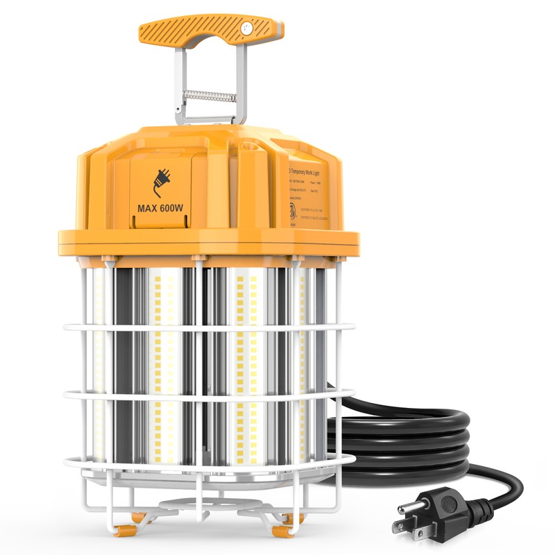 100W LED Temporary Work Light 5000K 14,500lm Linkable Construction Jobsite light gallery