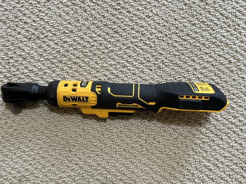 DEWALT ATOMIC 20V MAX Brushless Cordless Ratchet, 1/2 Inch, Bare Tool (DCF512B)