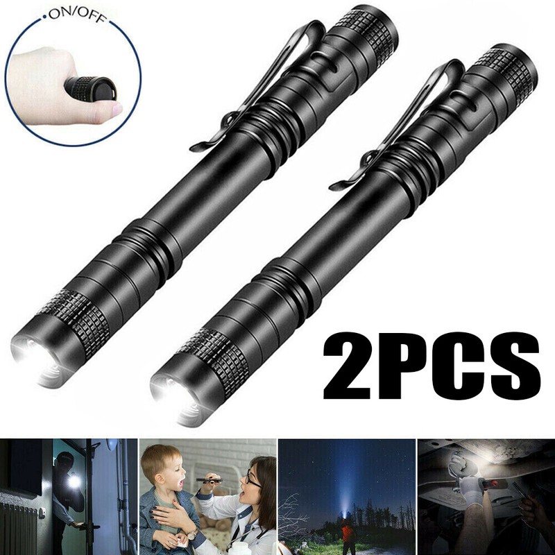3500000LM Tactical Flashlight Small LED Torch Light Mini Super Bright Penlight gallery