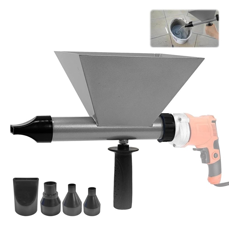 Electric Mortar Grout Gun Pump, Caulking Tool, Portable Cement Grouting Machi…