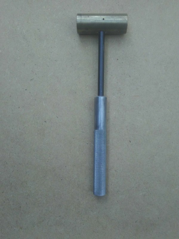 6 OZ. BRASS JEWELERS HAMMER KNURLED 3/4″» ALUMINUM HANDLE