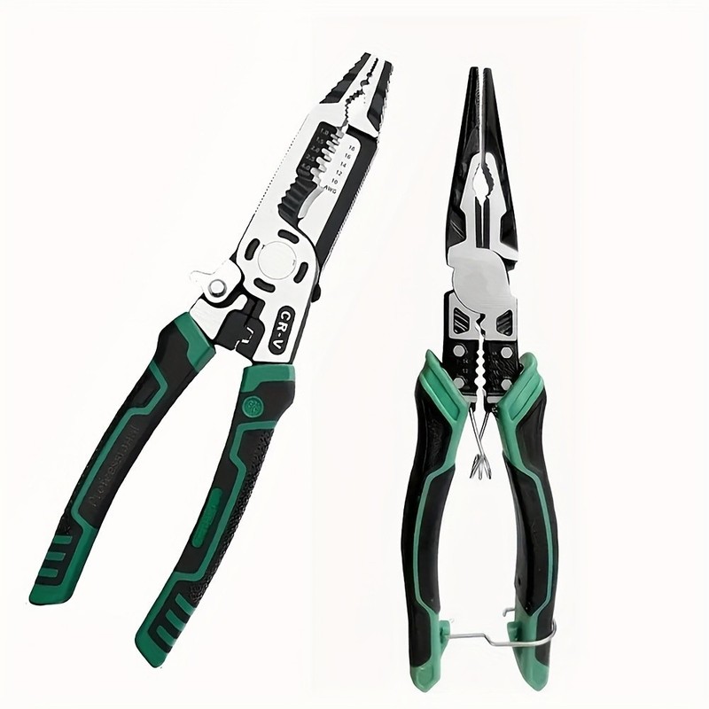 Multifunctional Electrician Pliers -CR-V Steel for Wire Work & Electrical Repair
