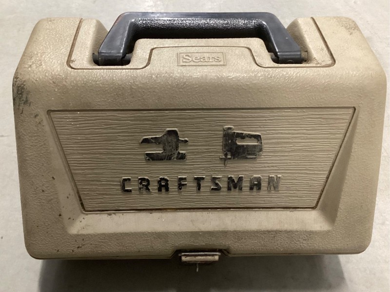 Vintage Sears Craftsman Hard Plastic Storage Case Sander/Jigsaw 9-1452 EMPTY