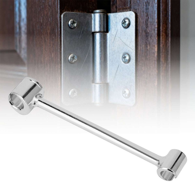 Door Hinge Adjustment Tool, Double-ended Steel Hinges Gap Adjusting Wrench