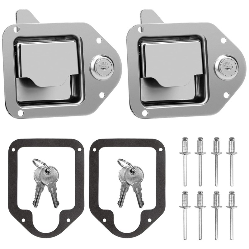 Rust-Resistant Paddle Lock Replacement for Truck Box