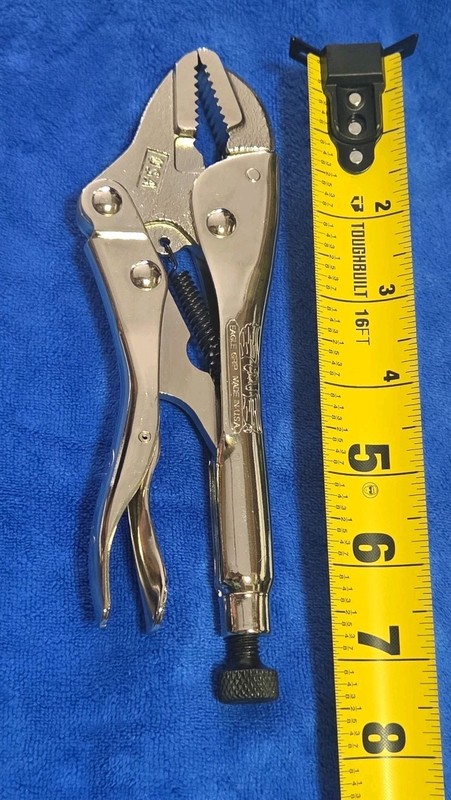 Malco Eagle Grip LP7R 7" Straight Jaw Locking Pliers USA Made DISCONTINUED gallery
