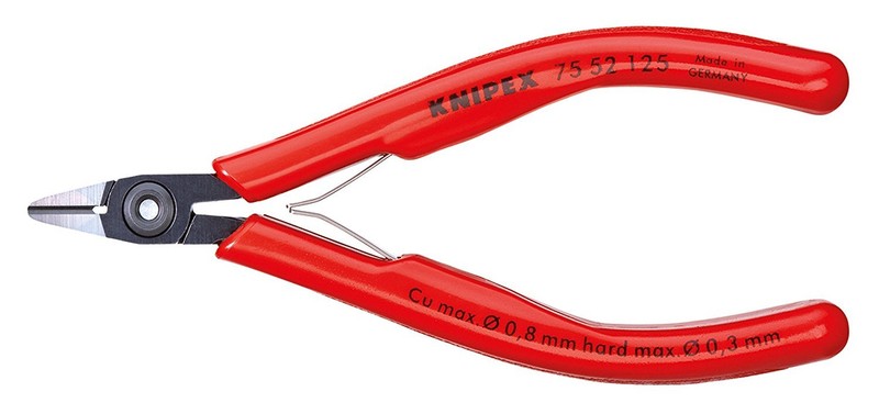 Knipex 75 52 125 Electronics Diagonal Cutters 4,92″