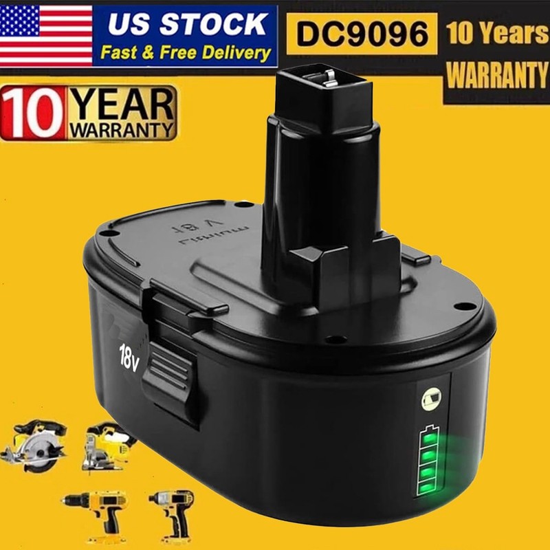 18V Battery 6.0AH Li-ion for 18 Volt XRP Battery DC9096-2 DC9098 DC9099