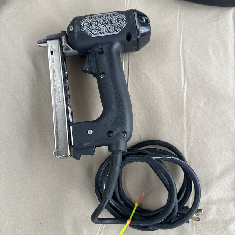 For Parts or Repair!!! Crain Carpet Flooring Corded Electric Power Tacker works