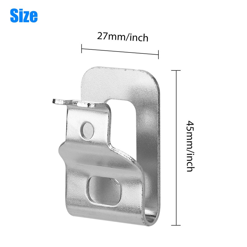6 PCS For DEWALT 20V Drill Driver N268241 N169778 N086039 Tools Belt Clip Hook gallery