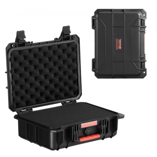 Weatherproof Hard Case, Heavy Duty Protective Dry Box Case with Pre-cut Foam, an