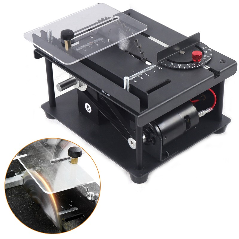 Compact Heavy Duty Table Saw Rotating Speed 1000-3000r/min Work Shop Portable US