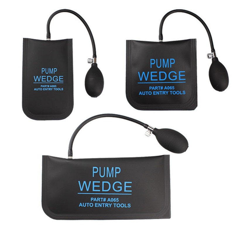 Air Wedge Bag Pump Car Door Opener Air Shim Locksmith Entry Tool Kit