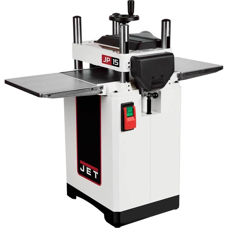 JET JWP-15B 240 Volt 15 Inch 3 Hp Floorstanding Straight Knife Planer – 722150