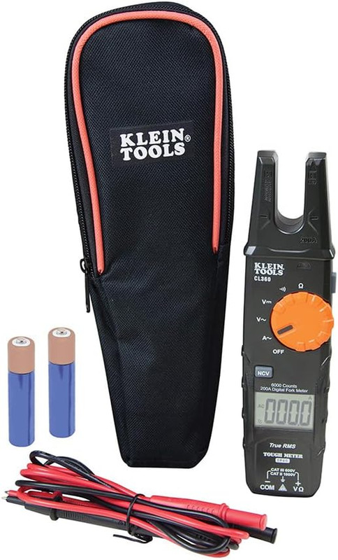 CL360 Non-Contact Voltage Tester with TRMS, Case, Leads & Batteries Included