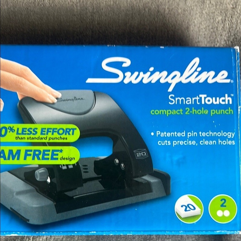 Smart Touch Compact 2- hole puncher