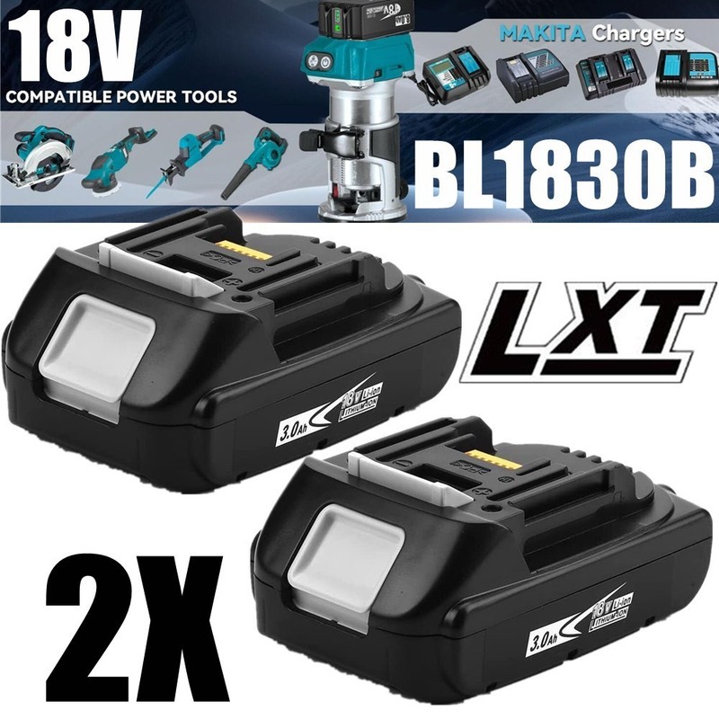 2~4PACK 10 Ah 18V Lithium-Ion Battery For Makita BL1860B BL1850B BL1840B BL1815B