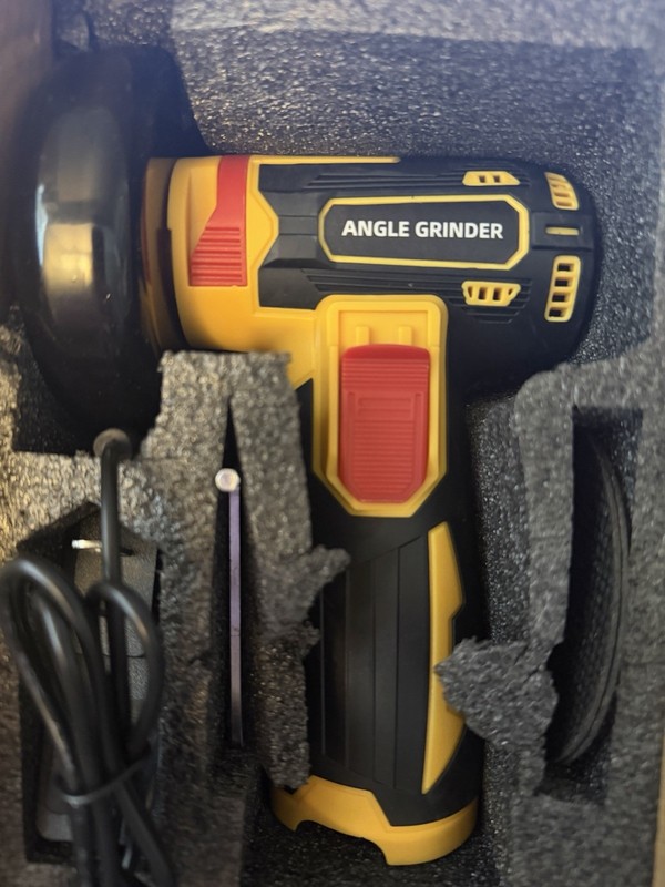 Angle Grinder 12V 76mm – Portable – Lithium-Ion Battery Included