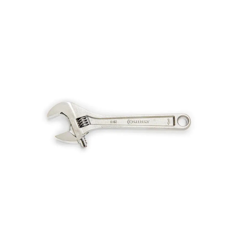 6 In. Chrome Adjustable Wrench
