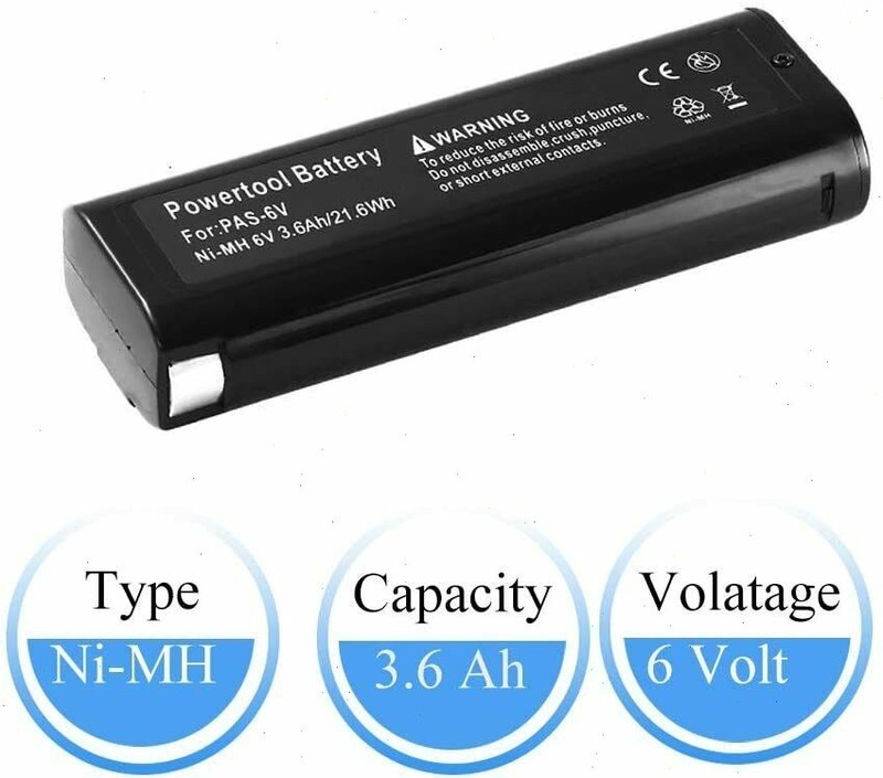 2PACK Battery for PASLODE 6V Ni-MH 404717 902000 900400 900420 900600 Nailer gallery