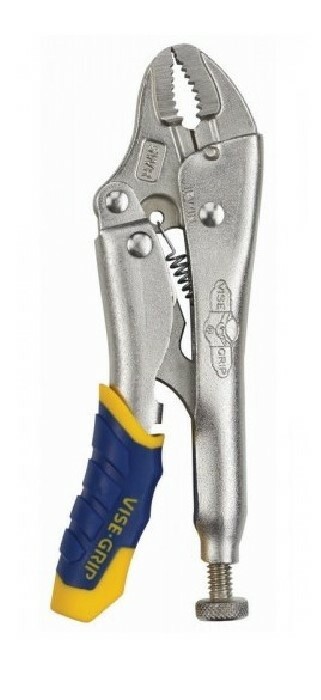 IRWIN VISE-GRIP Locking Pliers 5 Inch Curved Jaw Cushion Grip 5WR CHN 9T