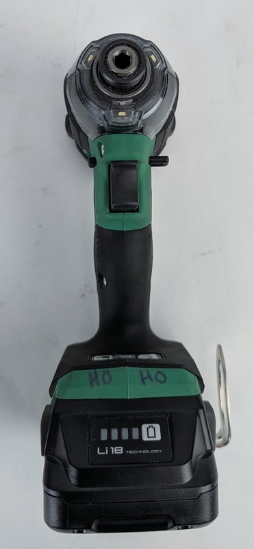 Metabo HPT WH18DC 18V Li-Ion Impact Driver With 2x 2Ah Batteries & Charger gallery