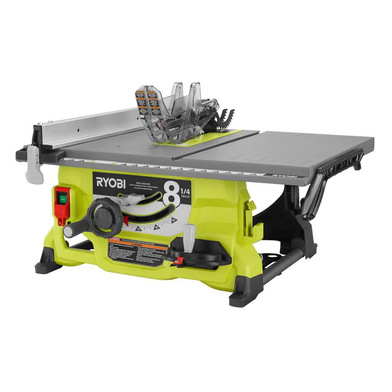 RYOBI 13 Amp 8-1/4 in. Table Saw Compact Corded Electric Portable Lightweight