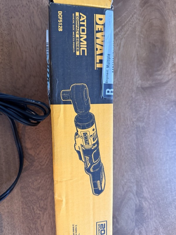 DEWALT DCF512B ATOMIC 20V MAX Cordless 1/2″/13mm Ratchet (Tool-Only)